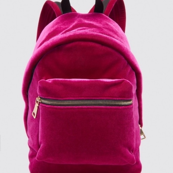 Sandro Velvet Backpack *Like New - Picture 4 of 8